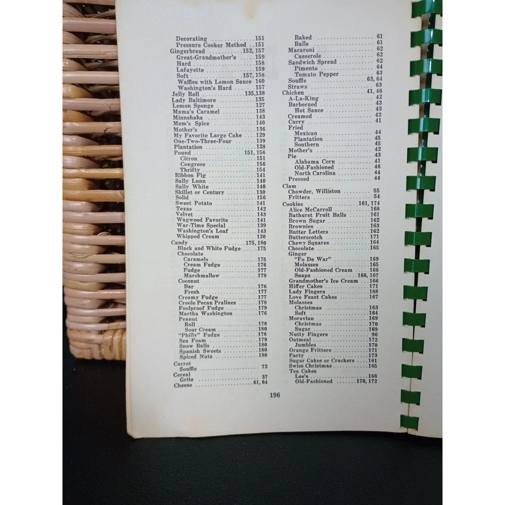 North Carolina Federation Of‎ Home Demonstration Clubs Cookbook Family History